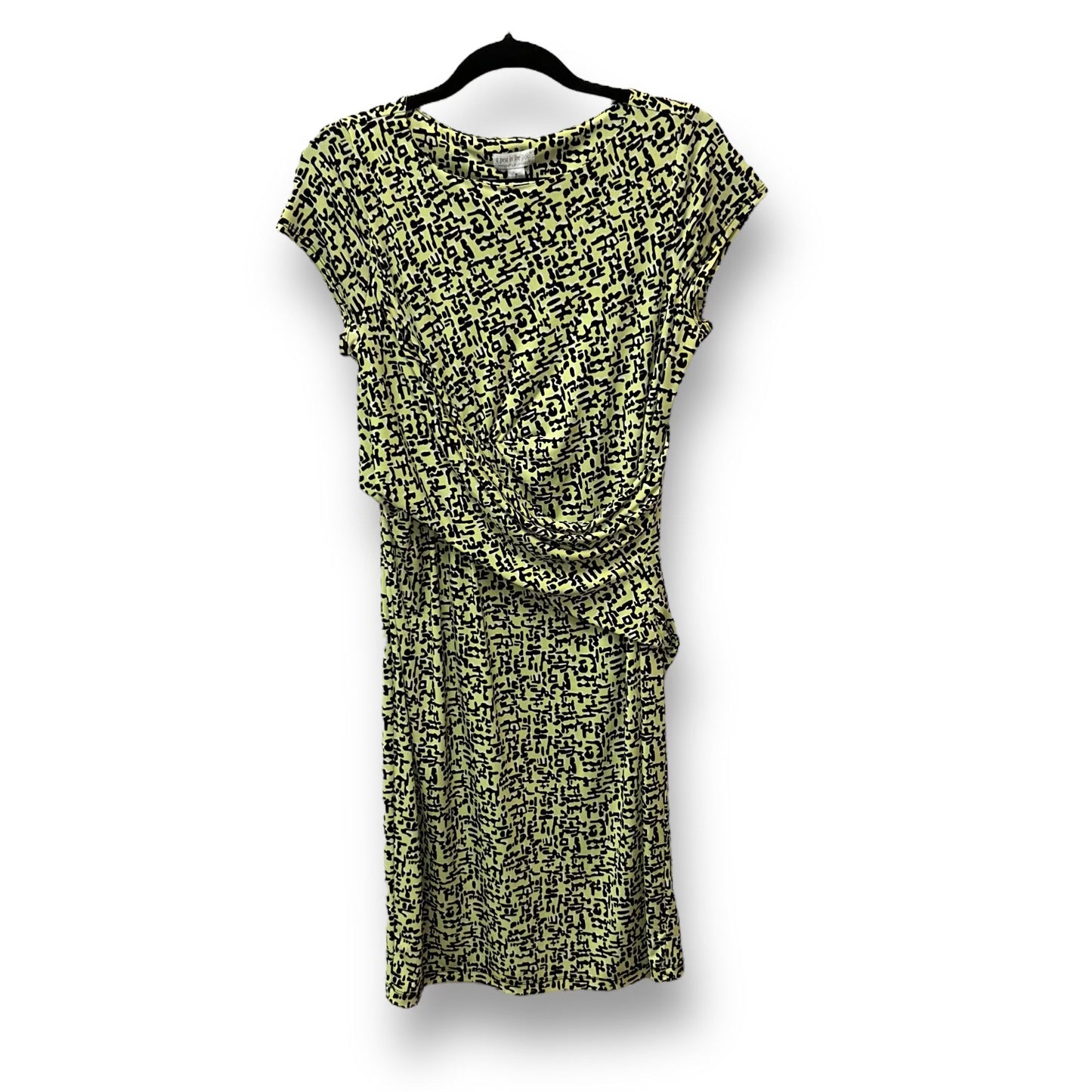 A Pea in the Pod Size M Green Print Maternity Dress