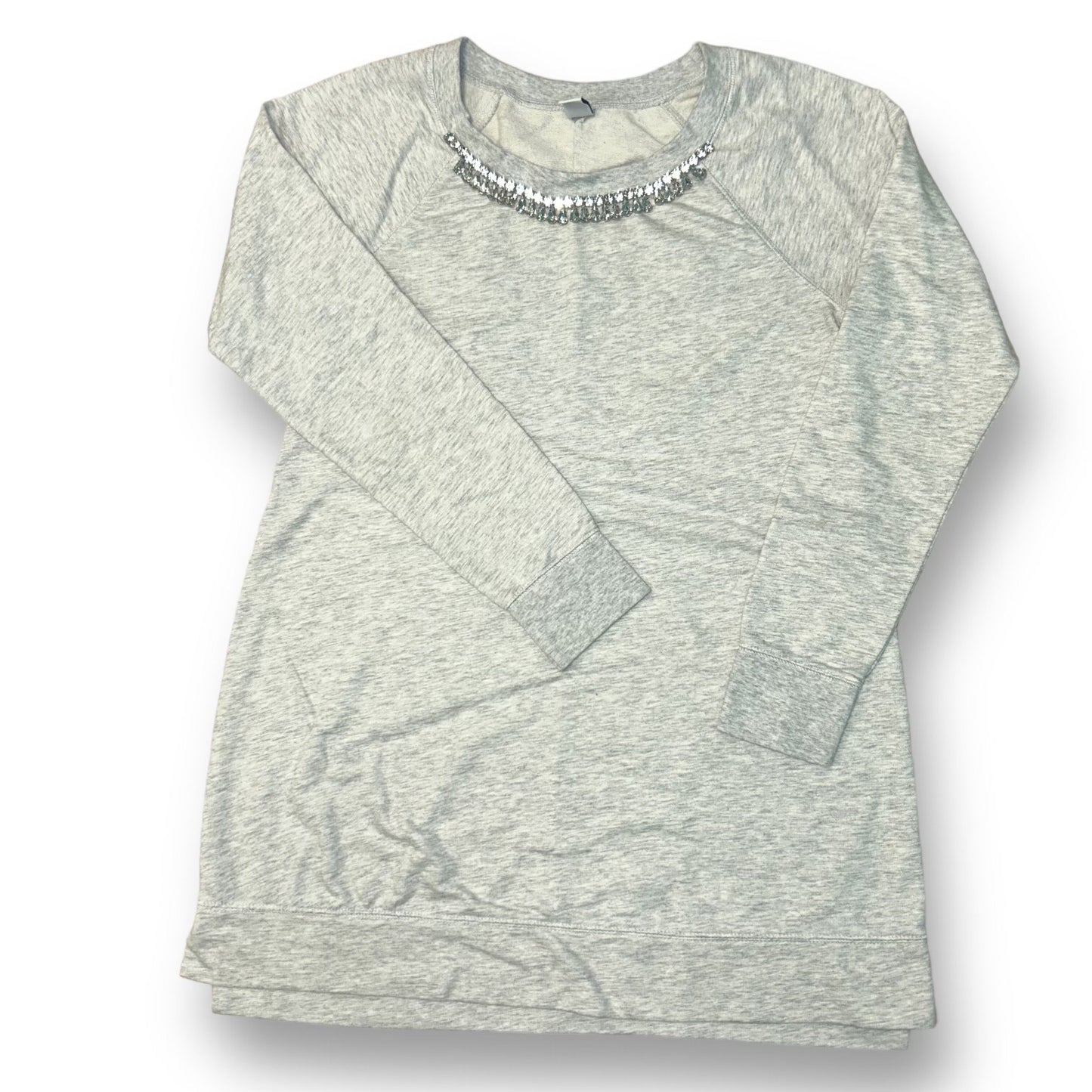 Old Navy Size S Gray Embellished Maternity Top