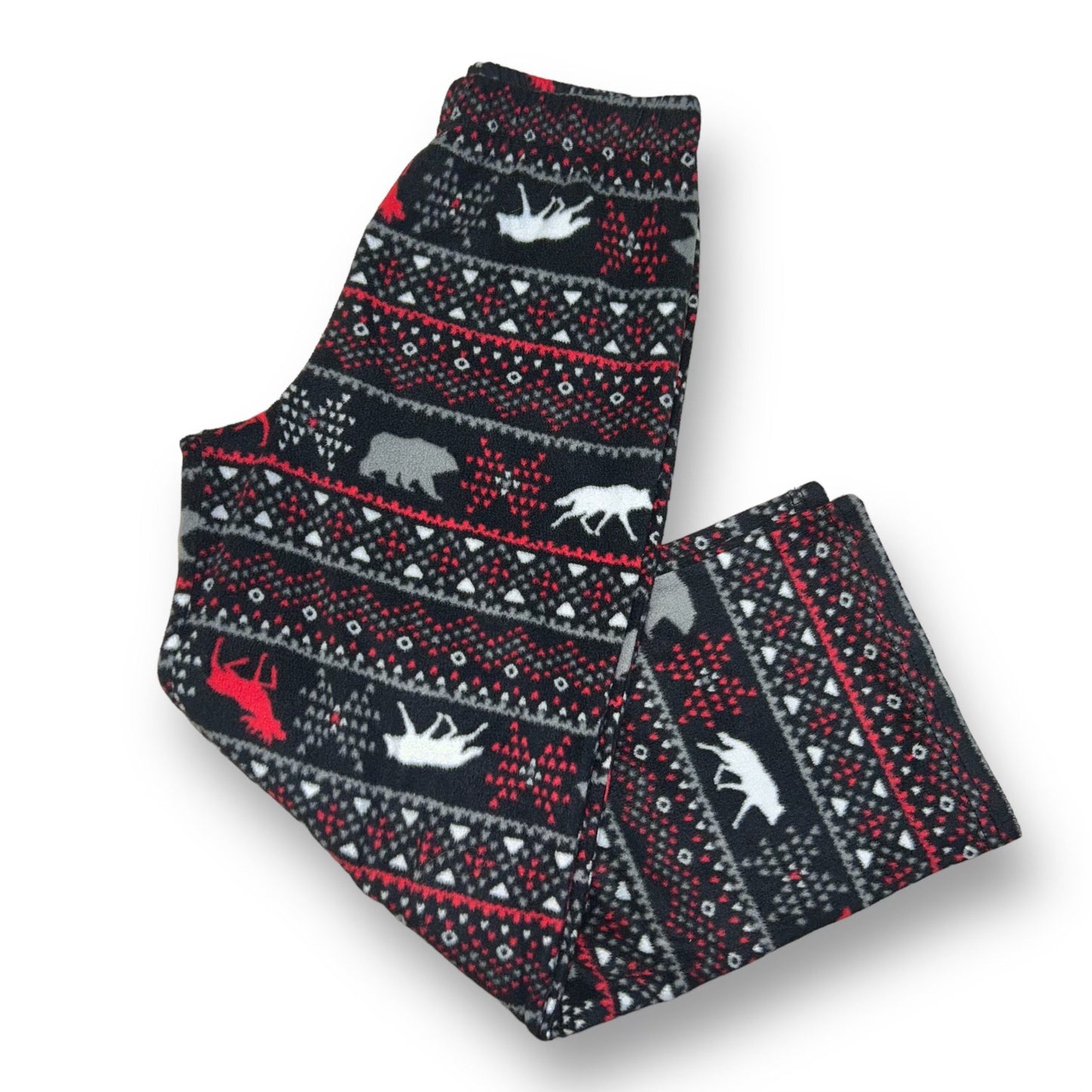 Cuddl Duds Boys Size 8 Winter PJ's Printed Fleece Pajama Pants