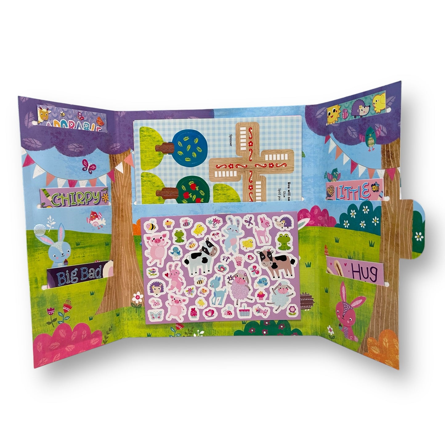 NEW! Bunny' Big Craft, Story, and Easter Book Activity Pack with Stickers