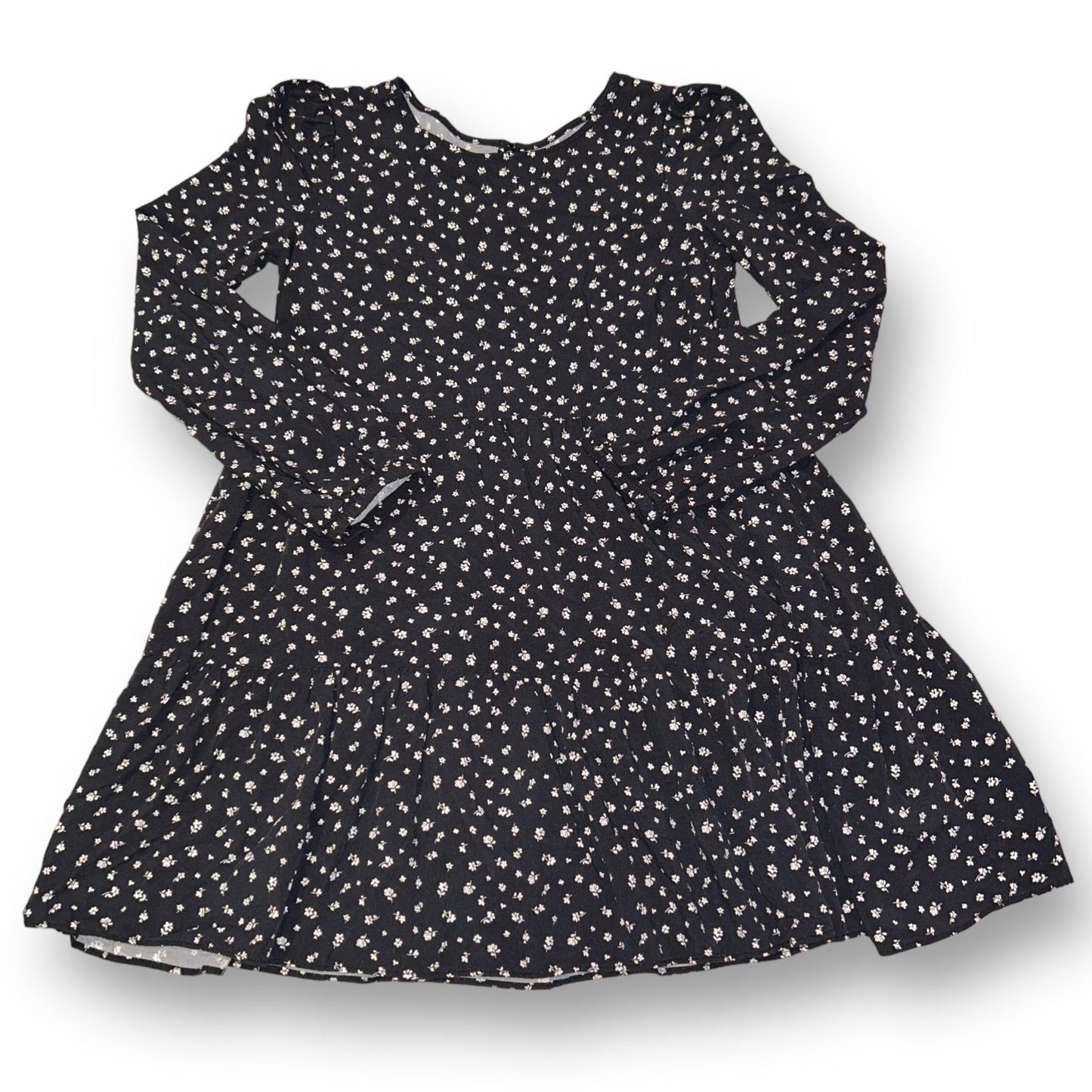 Gap Kids Girls Size 12 Youth Long Sleeve Floral Print Babydoll Dress