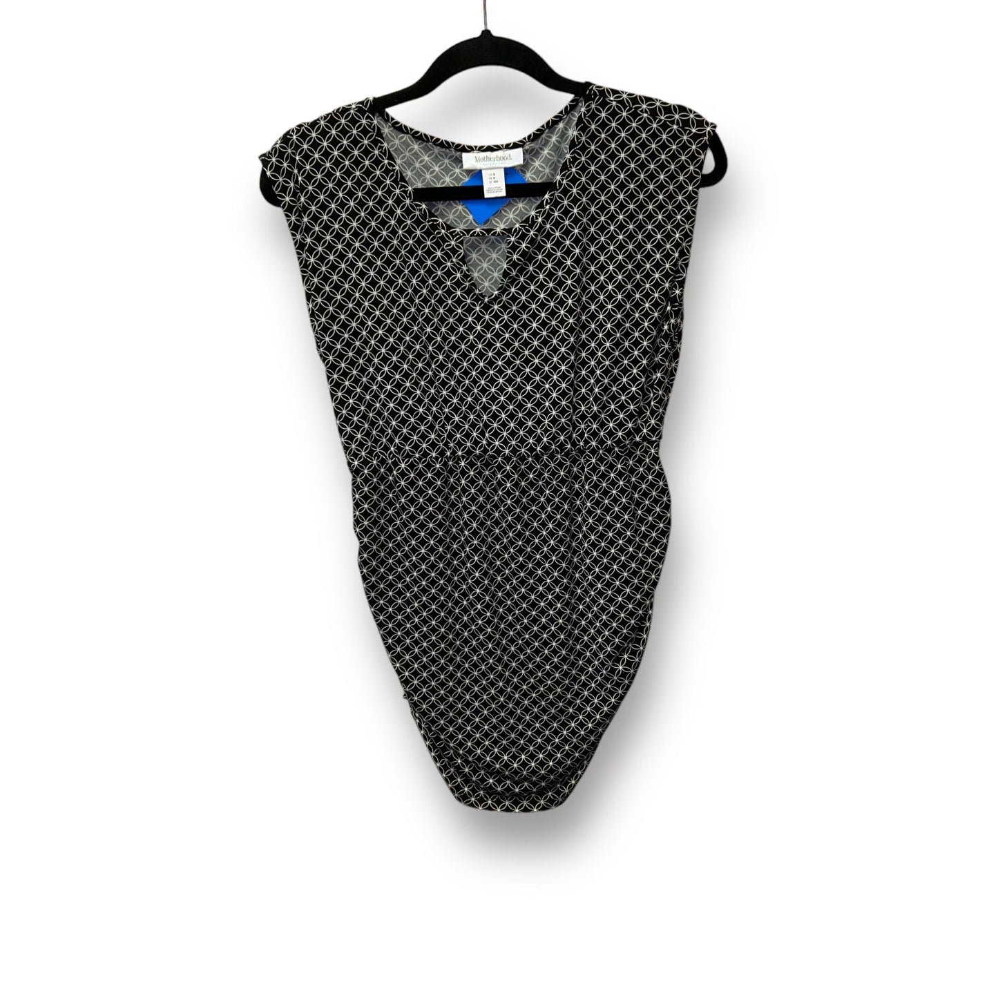 Motherhood Size S Black Print Maternity Top