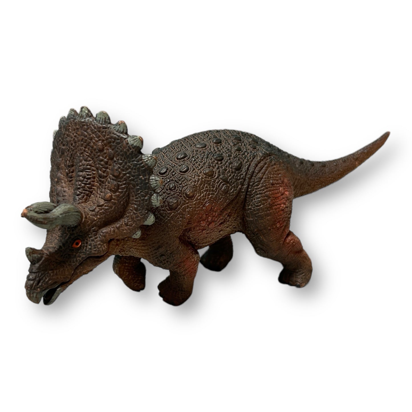 Triceratops Lifelike Model Dinosaur Action Figure, 7.25"