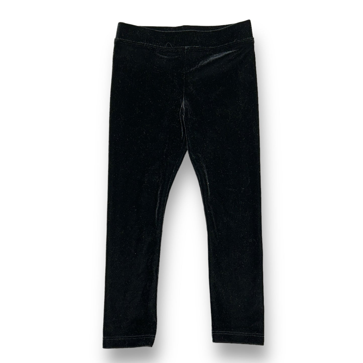 Crewcuts Toddler Girl Size 3T Black Velour Pull-On Casual Pants