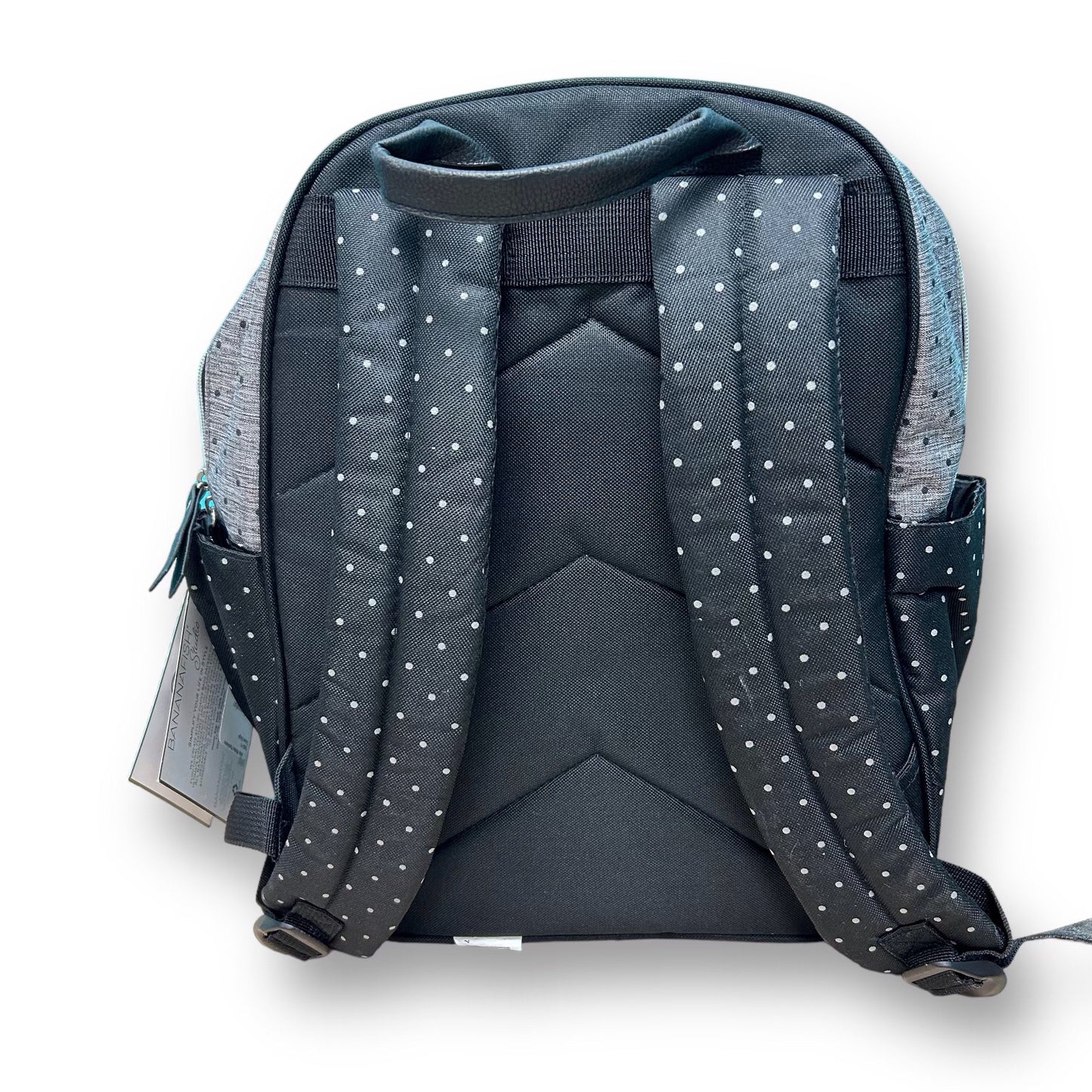 NEW! Bananafish Studio Diaper Bag Backpack - Dottie, Gray and Black