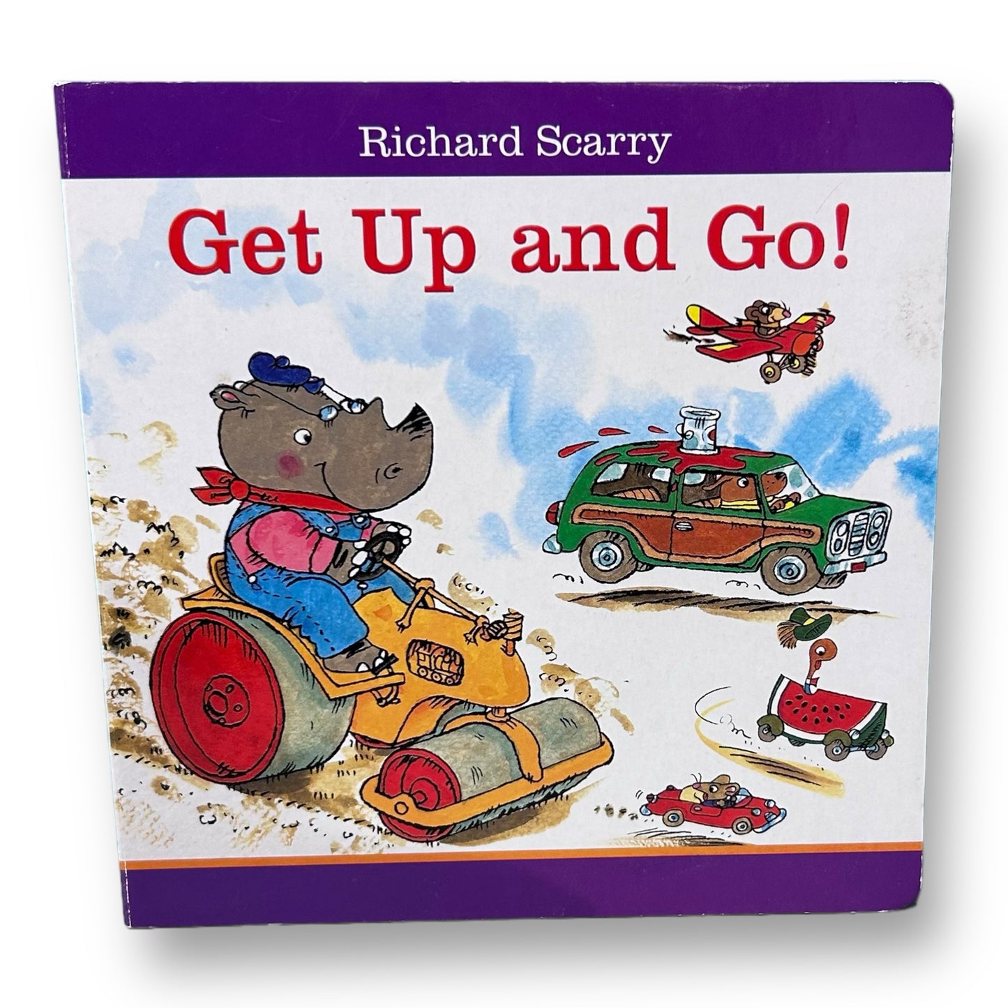 Richard Scary Get Up and Go! Board Book