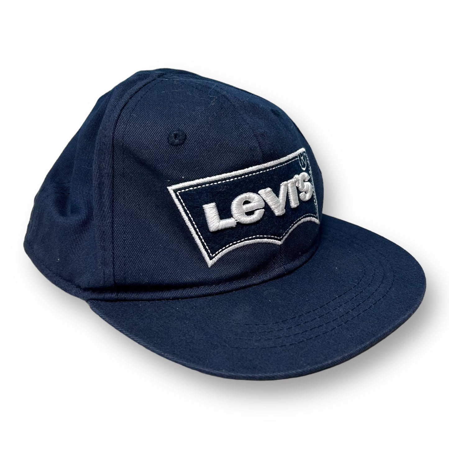 Levi's Toddler Baseball Hat Embroidered Logo Navy Clasp-Back Adjustable Fit