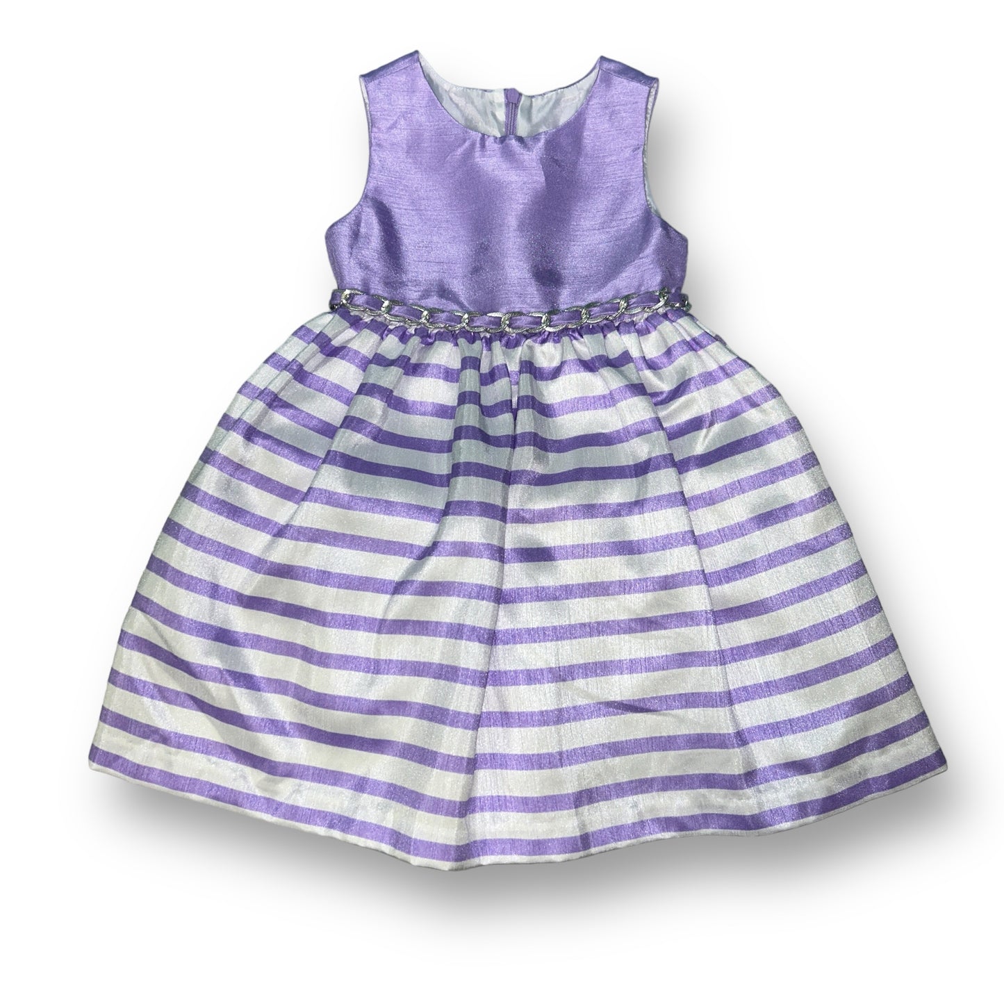 American Princess Toddler Girls Size 2T Purple Lavender Sleeveless Formal Dress