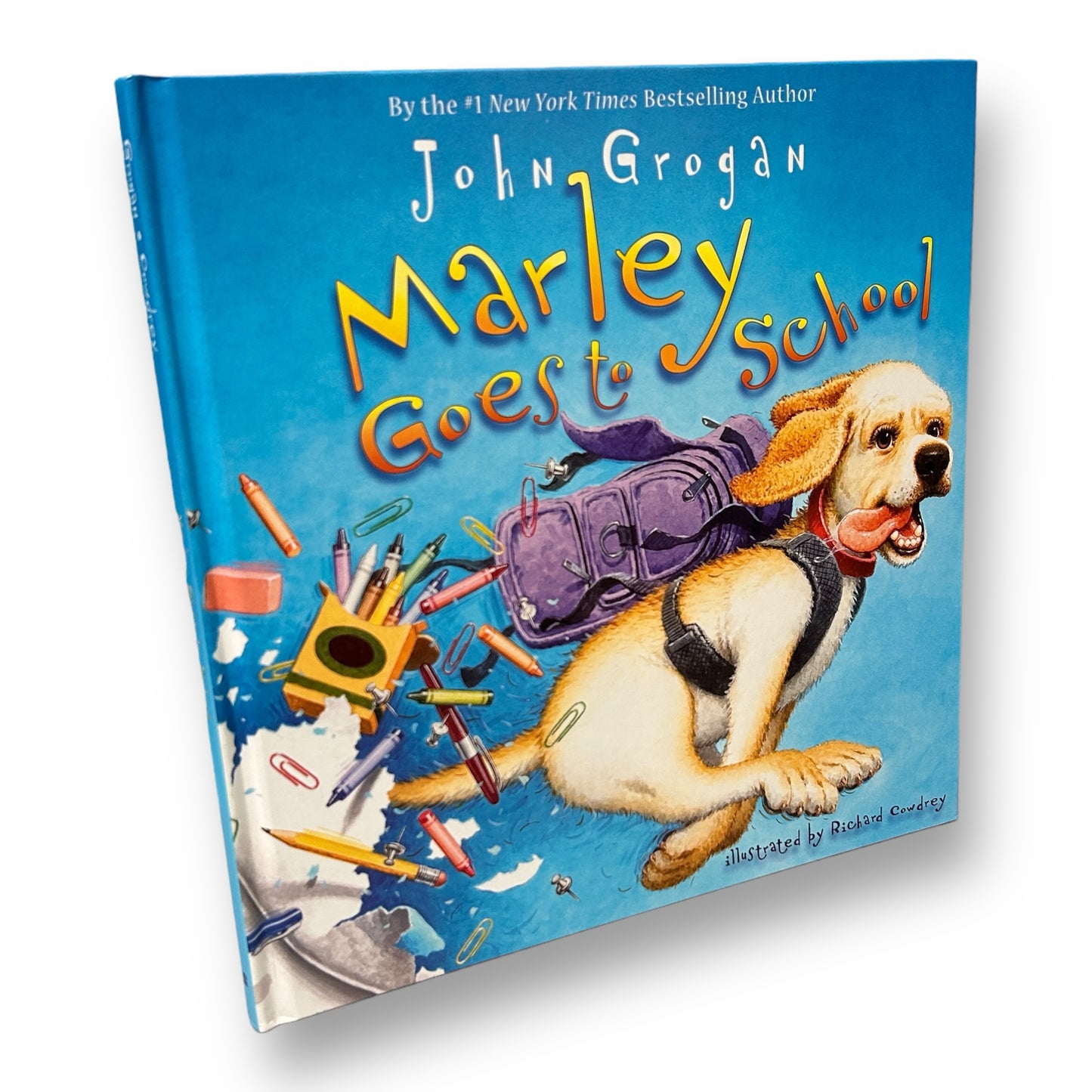 Marley Goes to School Hardback Book