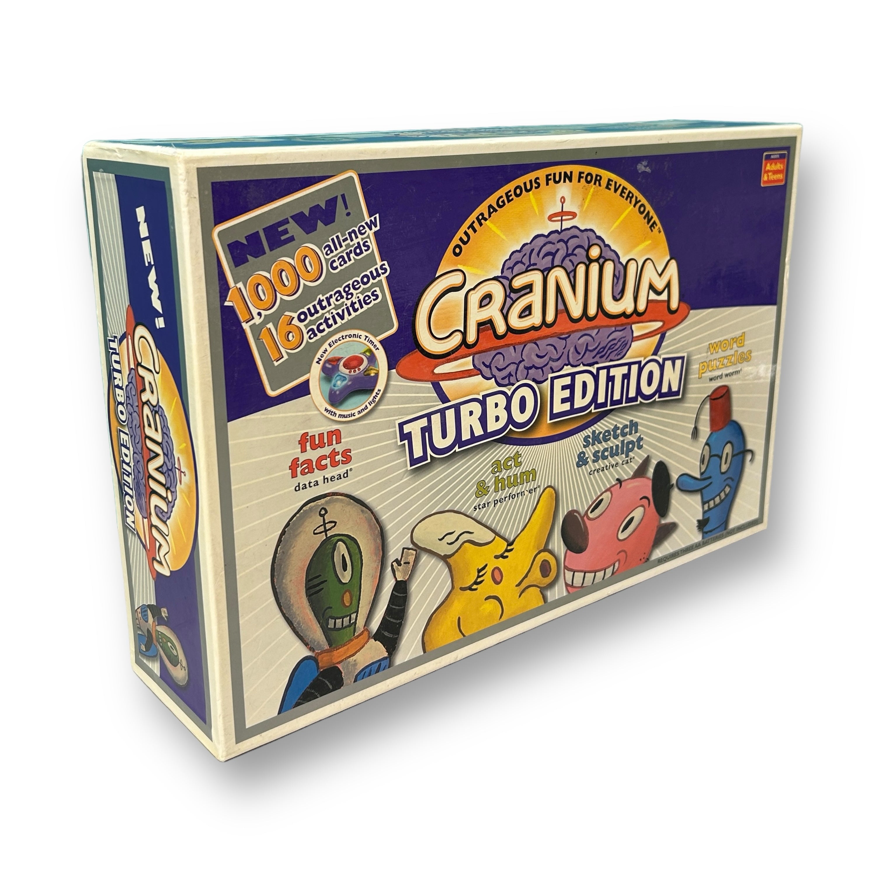 Cranium Turbo Edition Educational Board Game Iddy Biddy Fashions