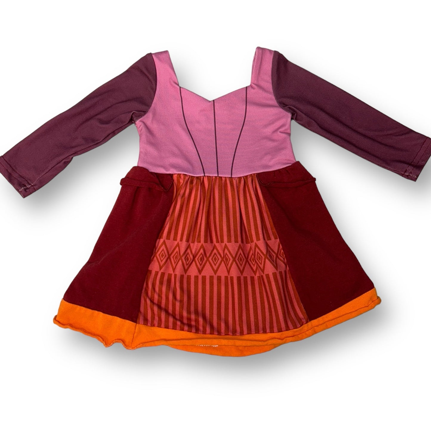 Little Bear & Bean Boutique Size 3-6 Months Long Sleeve Cotton Dress