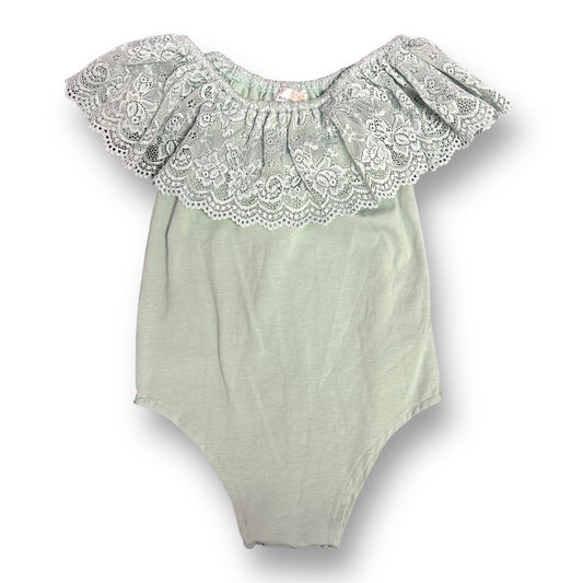 Bailey's Blossoms Girls Size 4T Lacey Ruffled Sleeveless Bodysuit