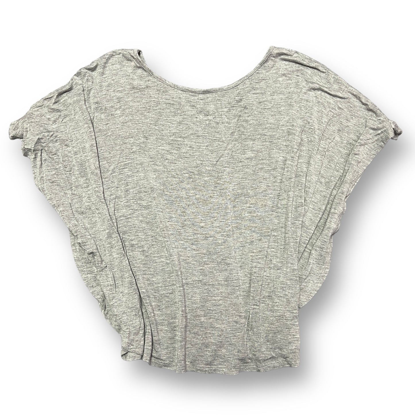 Girls Size 12 Youth Gray Fit and Flare Boho Style Blouse