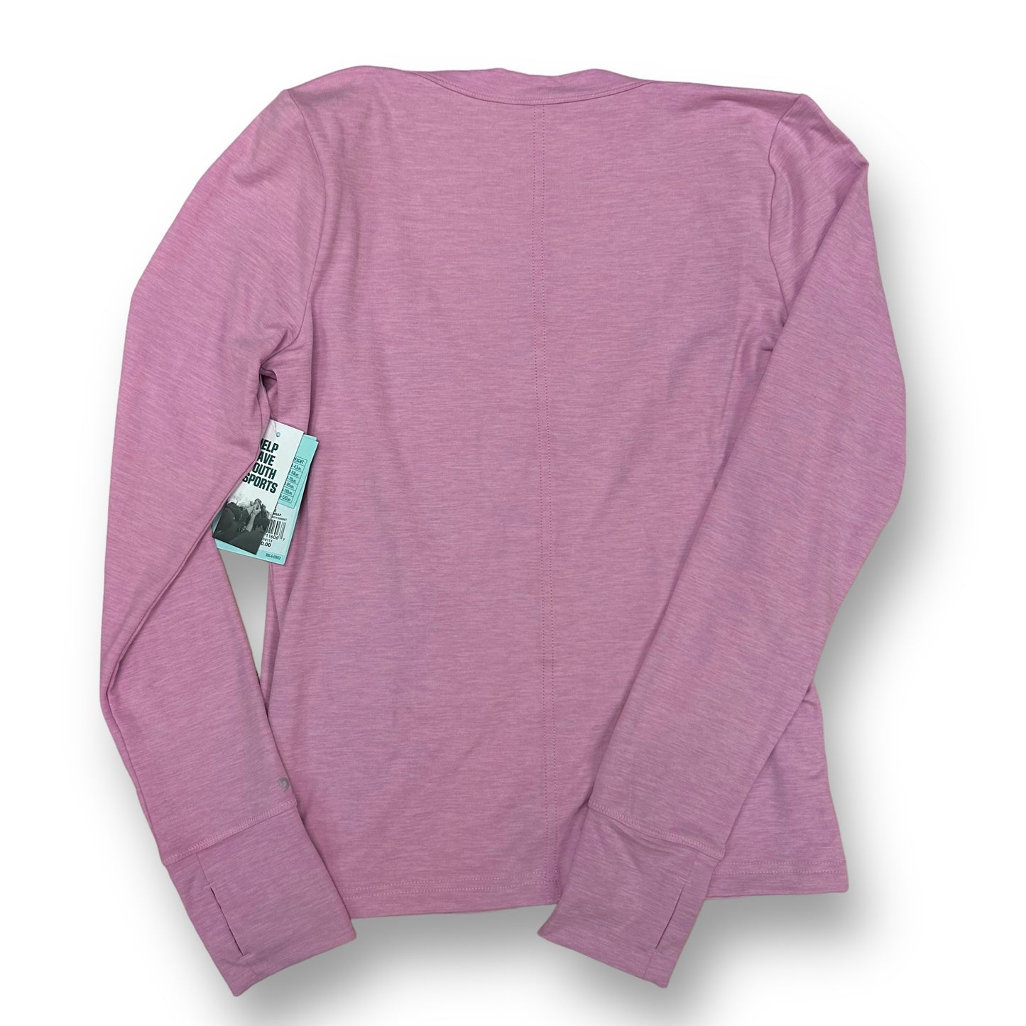 NEW! Girls DSG Size 14 YLG Lilac Athletic Long Sleeve Shirt