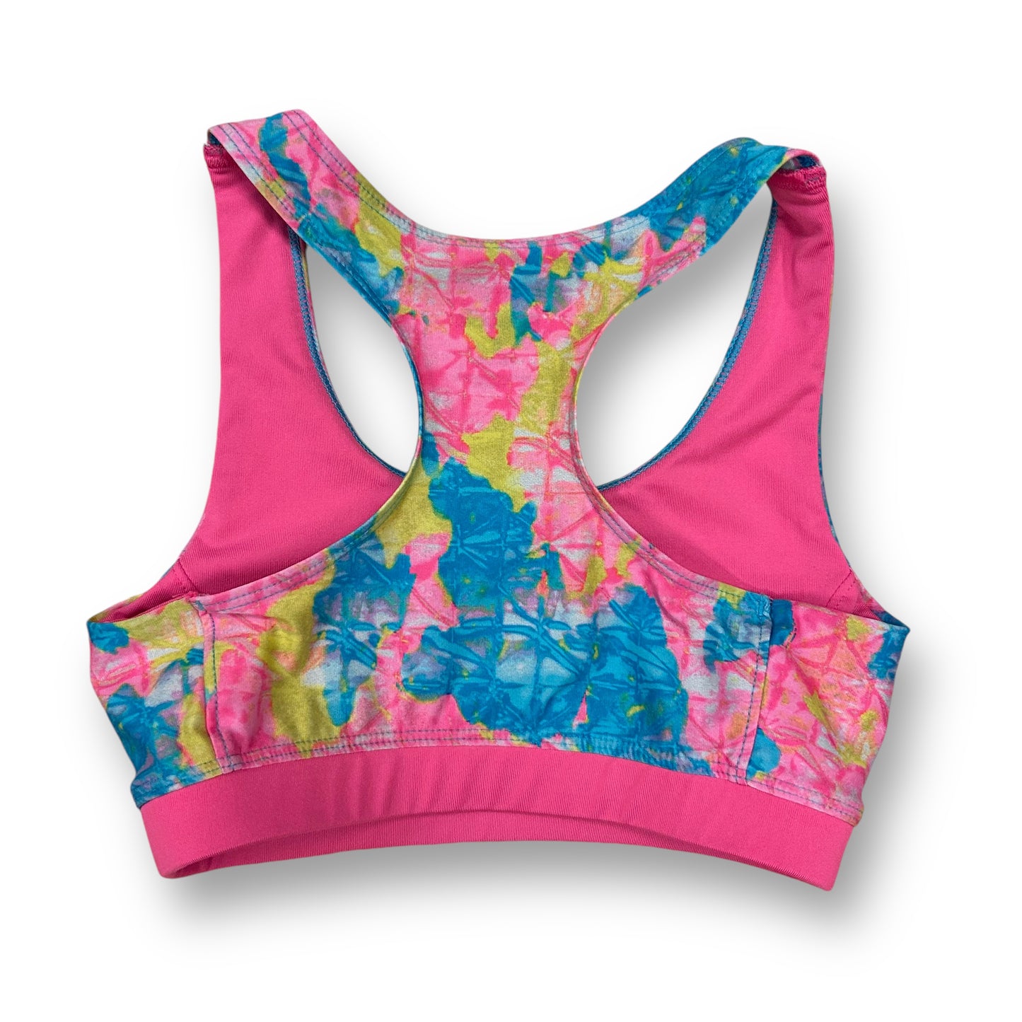 Reebok Girls Size 8-10 Tie Dye Under Layer Tank Sports Bra Activewear