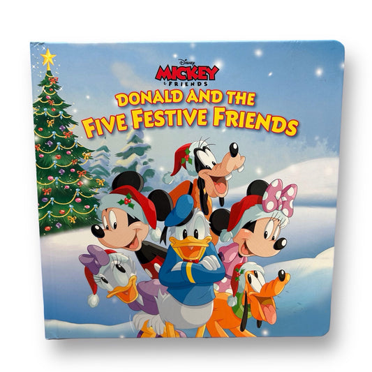 Disney Mickey & Friends: Donald and the Five Festive Friends Holiday Book