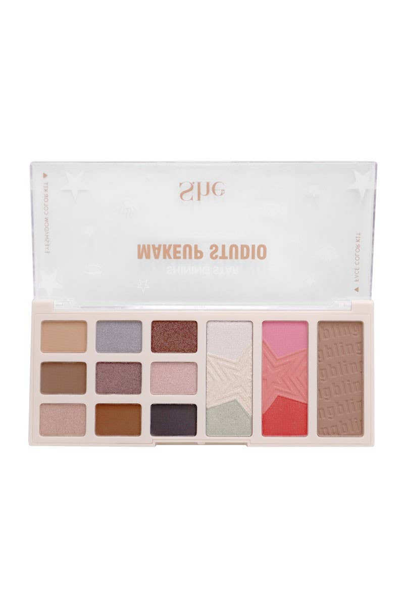 NEW! Shining Star Makeup Studio Face & Eyeshadow Color Kit