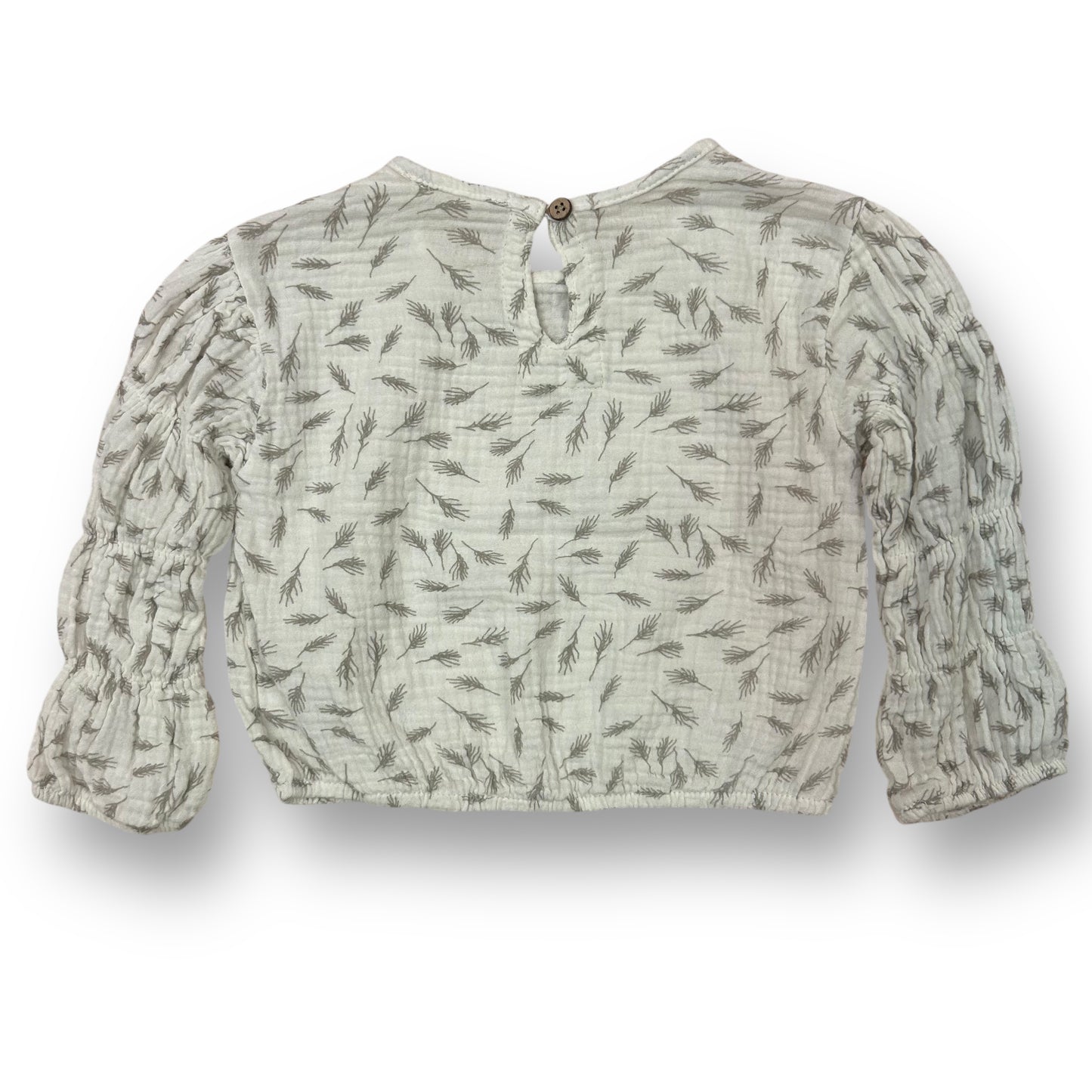 Jessica Simpson Girls Size 4 Button Top Long Sleeve Babydoll Blouse