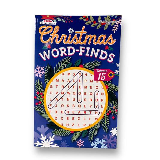 NEW! Christmas Word-Finds Puzzle Activity Book