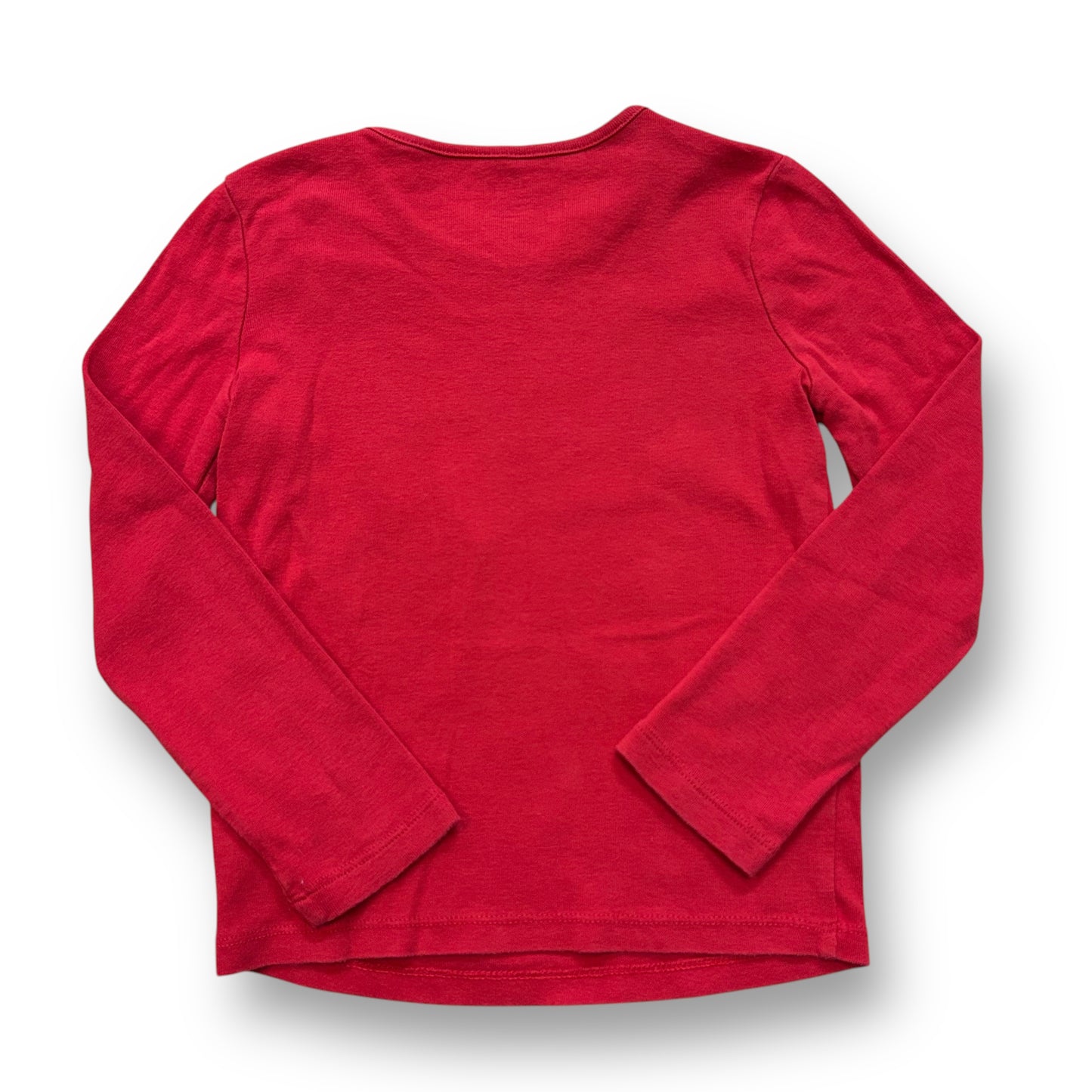 Gap Kids Christmas Shirt Size 5 Oh Joy Snow Globe Red Long Sleeve Tee