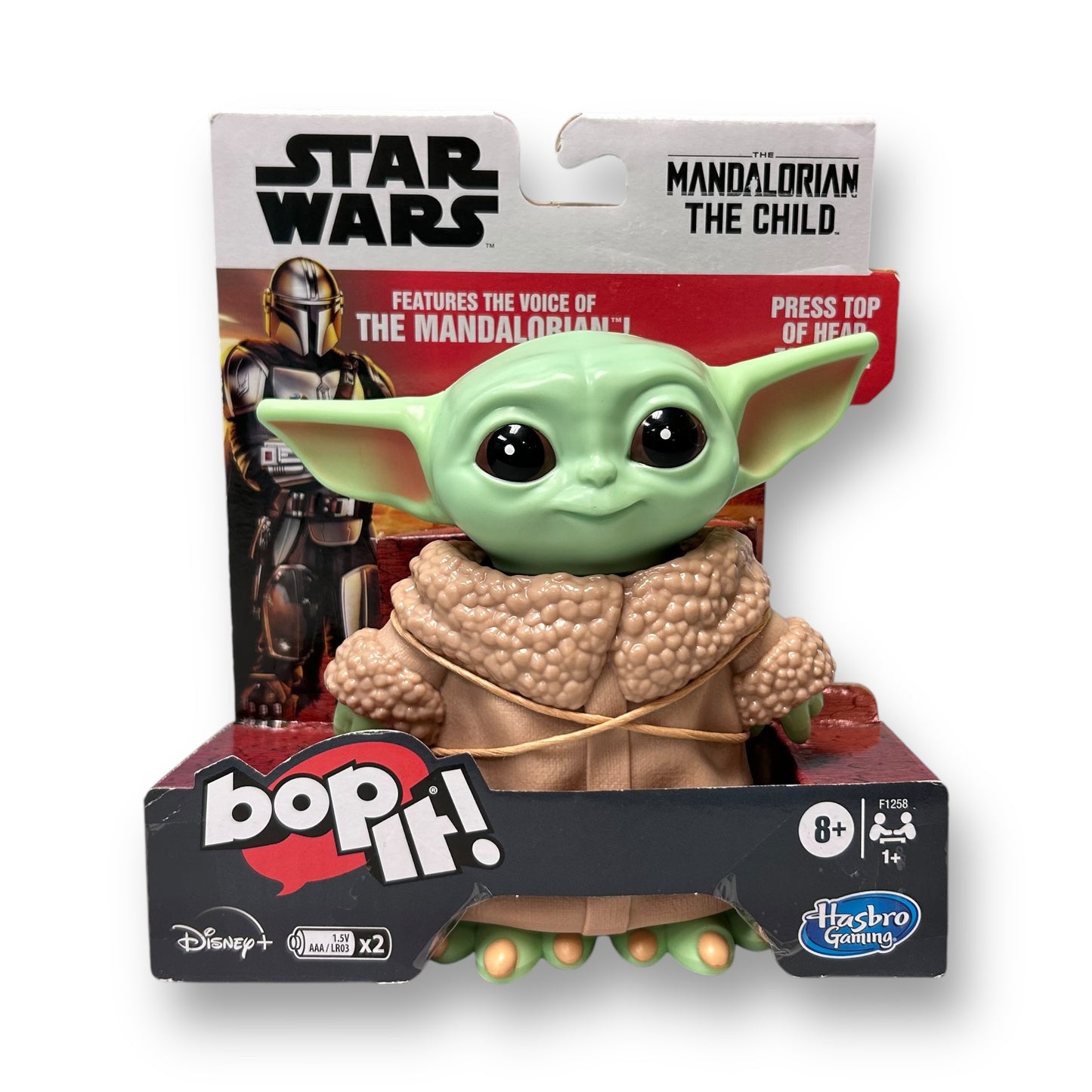 NEW! Hasbro Gaming Bop It! Star Wars Mandalorian The Child