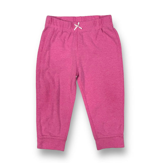Girls Carter's Size 12 Months Pink Pull-On Cuffed Pants