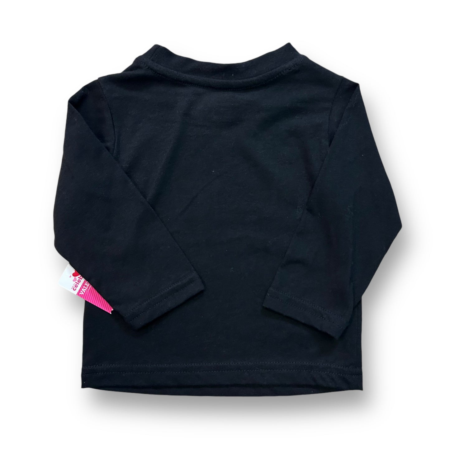 NEW! Boys Size 12 Months Biggest Heart Astronaut Black Valentine's Day Shirt