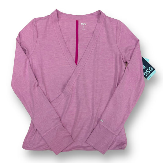 NEW! Girls DSG Size 14 YLG Lilac Athletic Long Sleeve Shirt