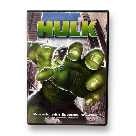 Universal Studios Hulk DVD