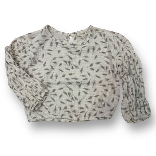 Jessica Simpson Girls Size 4 Button Top Long Sleeve Babydoll Blouse