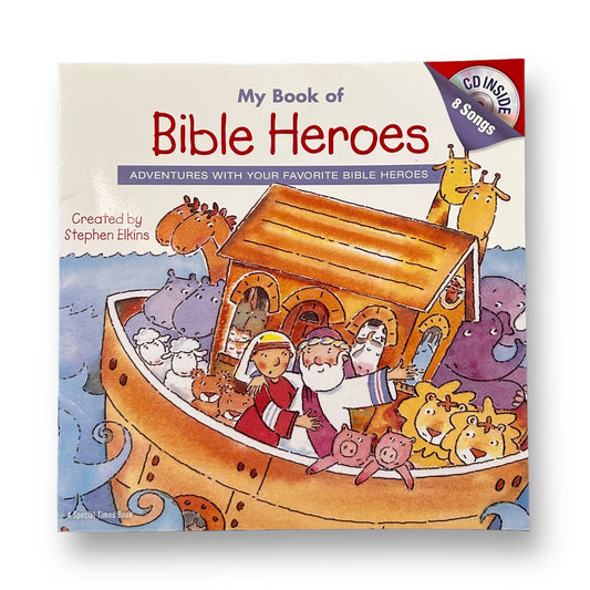 My Book of Bible Heroes CD & Storybook