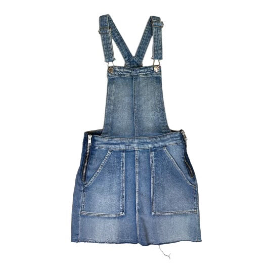 Girls H&M Size 10/11Y Classic Overall Denim Jumper