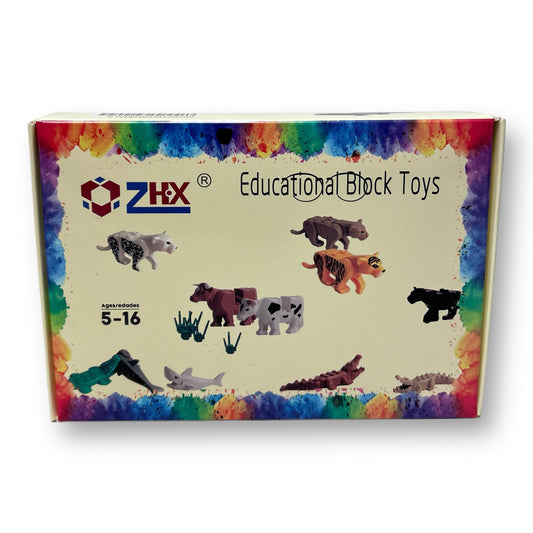 ZHX Educational Animal Block Toys