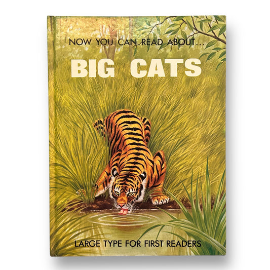 Now You Can Read About Big Cats Hardcover Step Reader Book