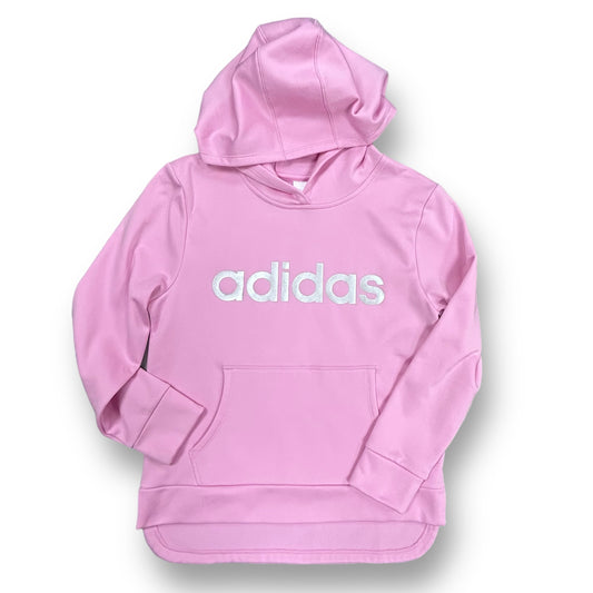 Girls Adidas Size 14 Light Pink Lightweight Performance Pocket Hoodie