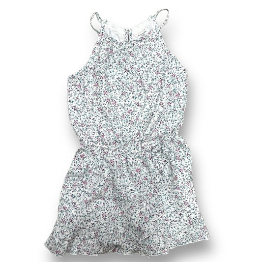 Girls Abercrombie Kids Size 11/12 Soft Knit Floral Print Summer Skort Romper