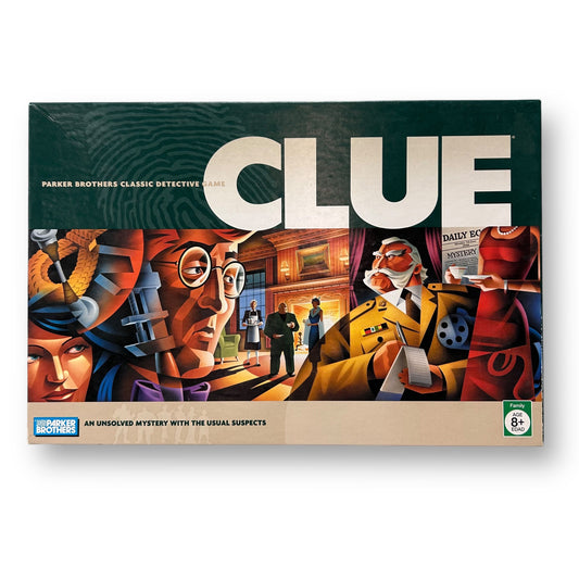 Parker Brothers Clue Classic Detective Board Game