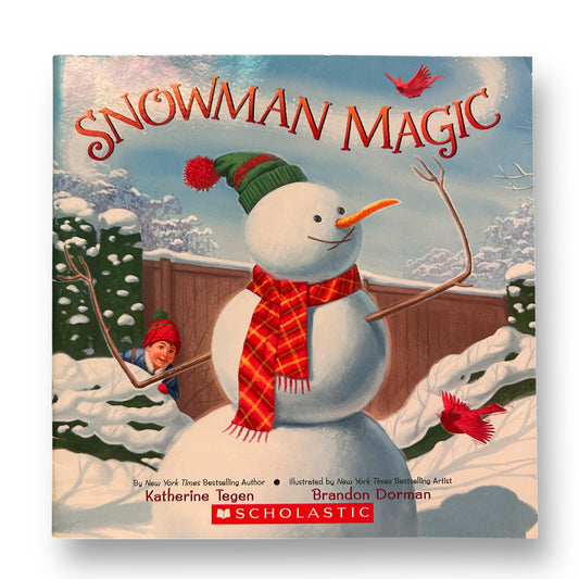 Snowman Magic Scholastic Paperback Book