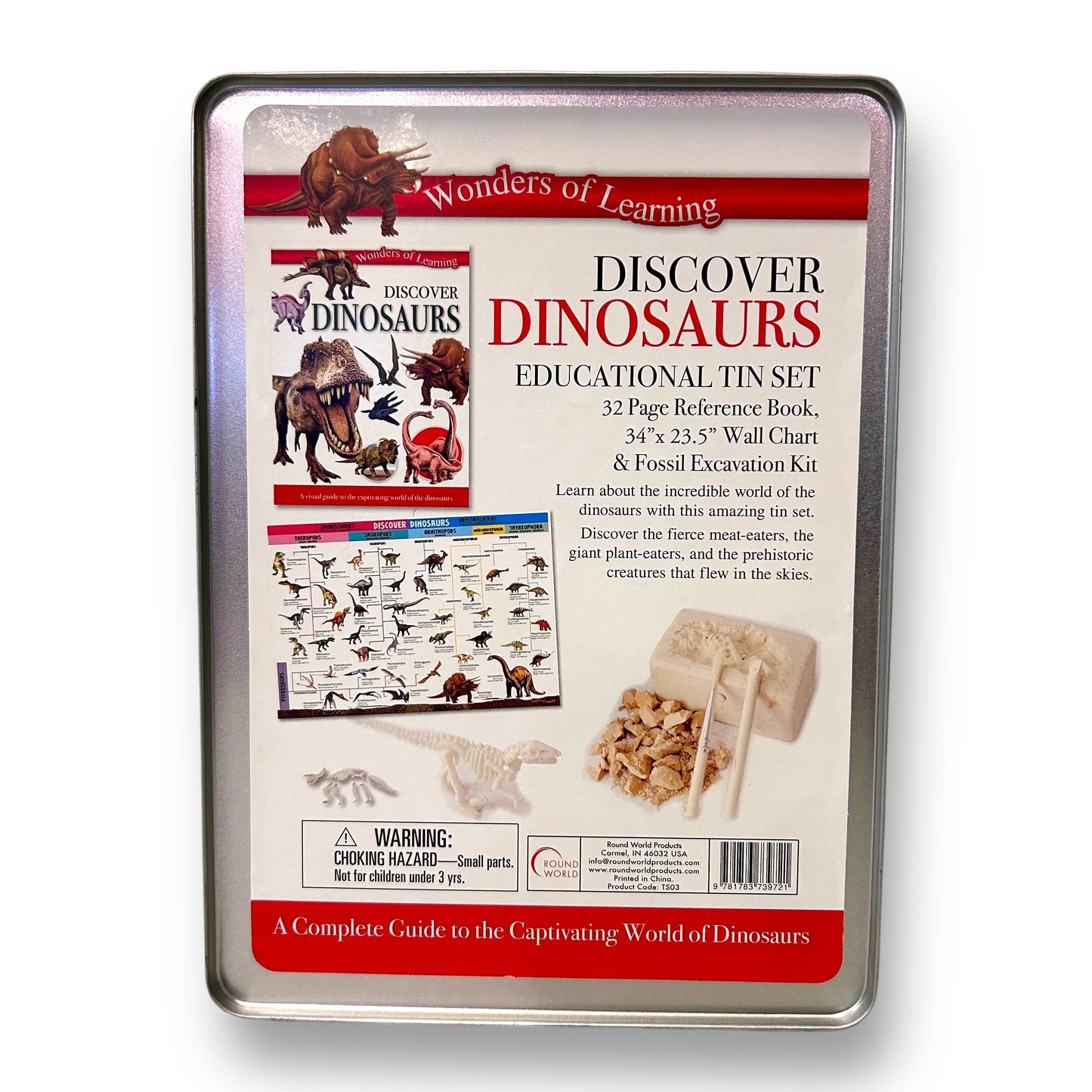 NEW! Wonder of Learning Discover Dinosaurs Fossil Kit