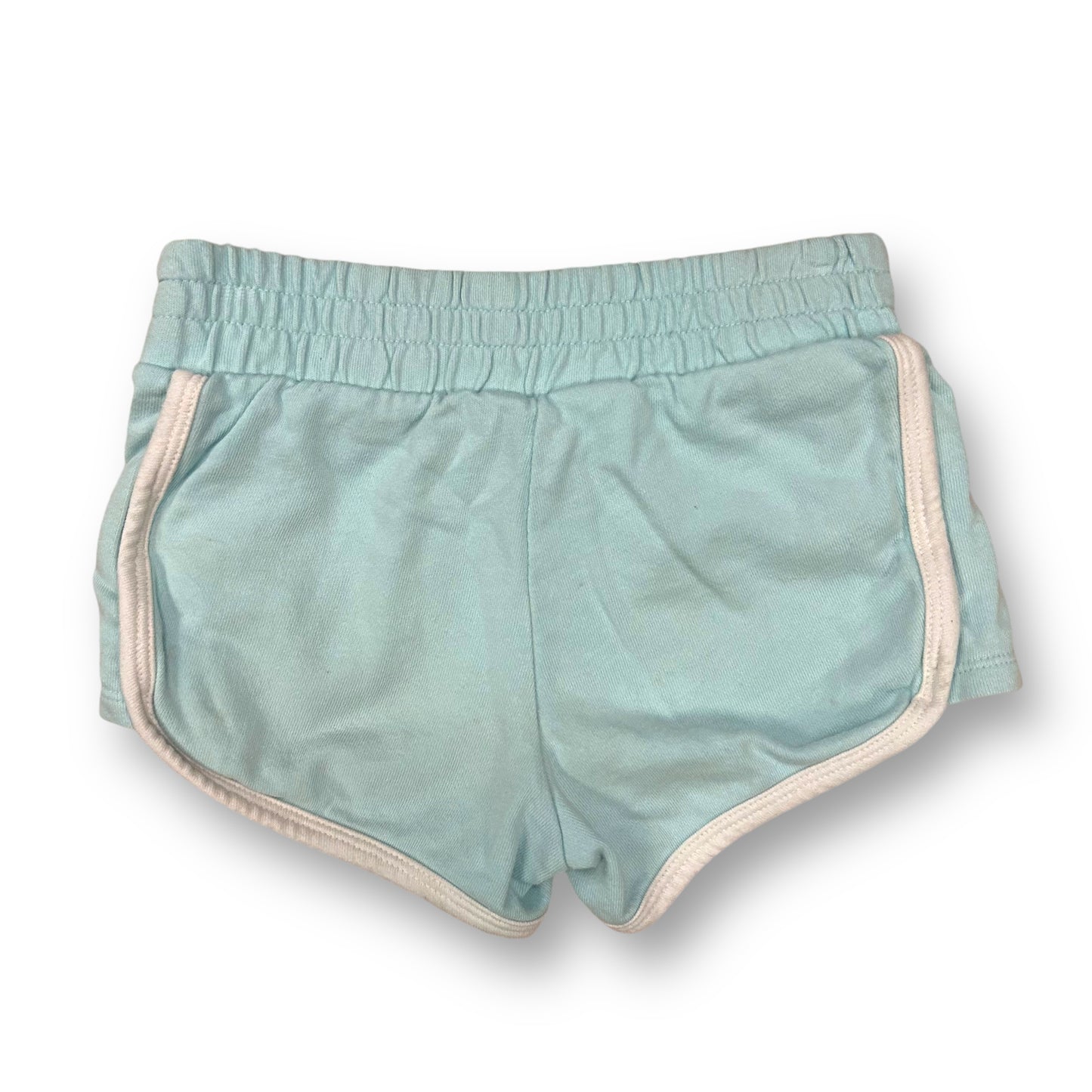 Girls Size 6/7 Gap Kids Small Light Blue Cotton Elastic Waist Pull-On Shorts