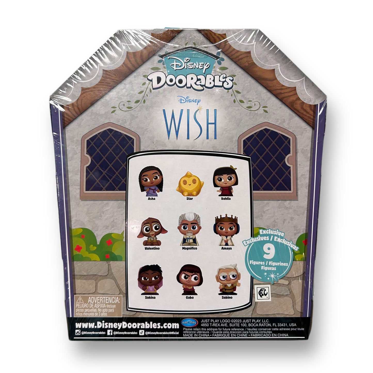 NEW! Disney Doorables WISH 9 Figure Collection Peek Pack