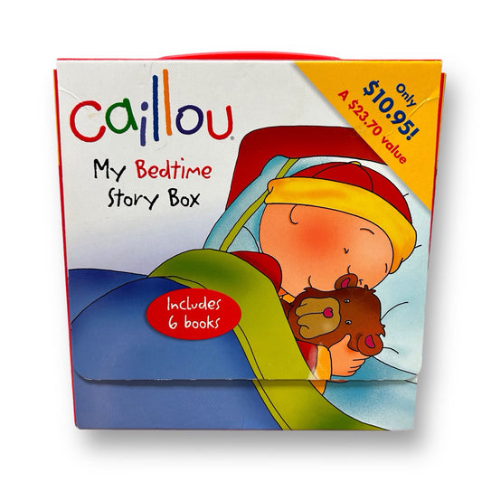 Caillou: My Bedtime Story Box Paperback Book Collection