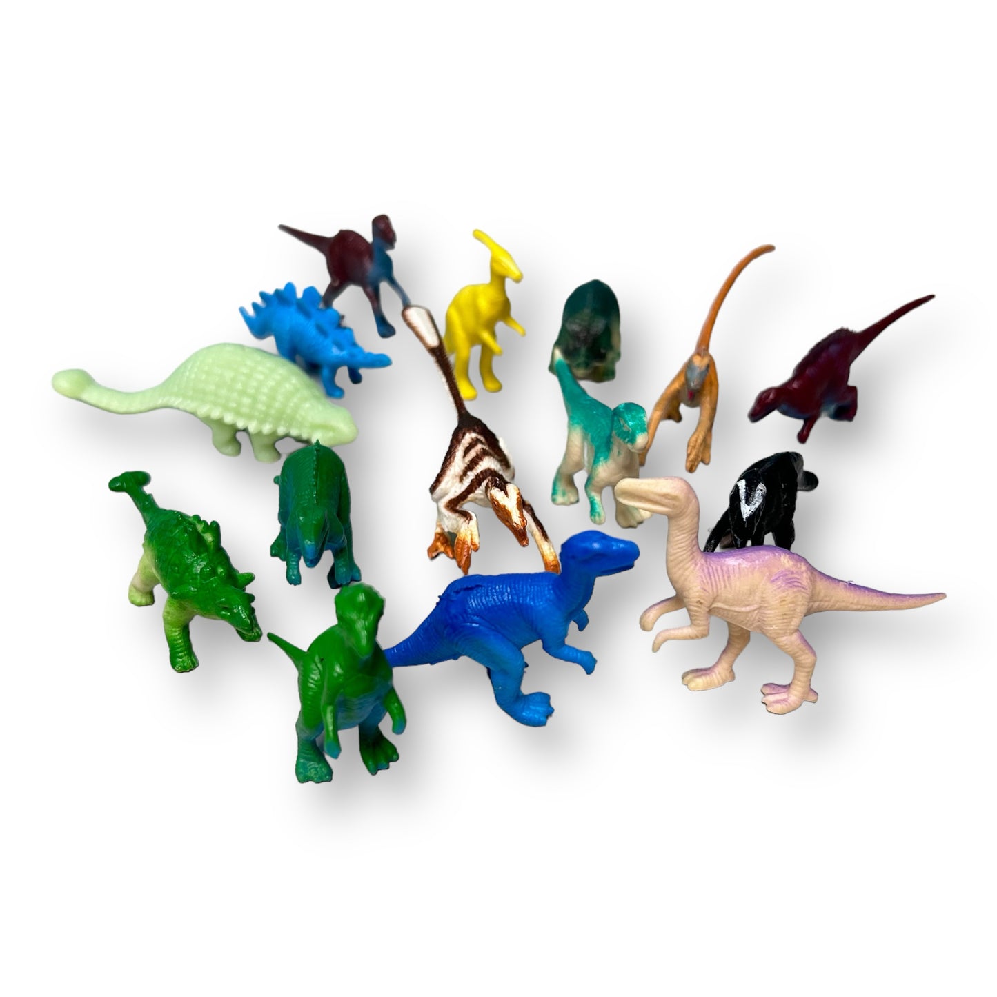Collection of 15 Miniature Dinosaurs