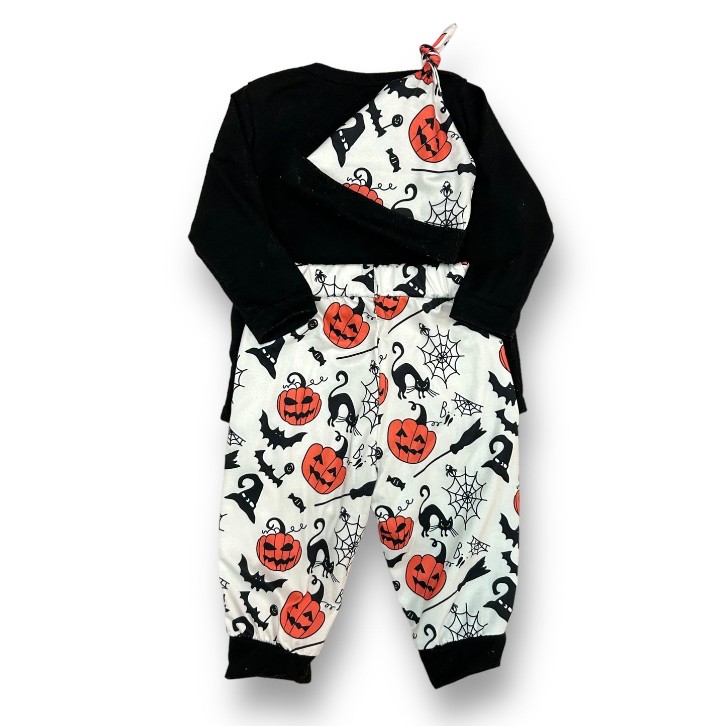 Boys Size 3-6 Months My First Halloween Bodysuit, Bottoms, & Beanie