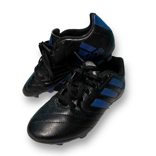 Adidas Youth Boy Size 2 Black & Blue Soccer Cleats