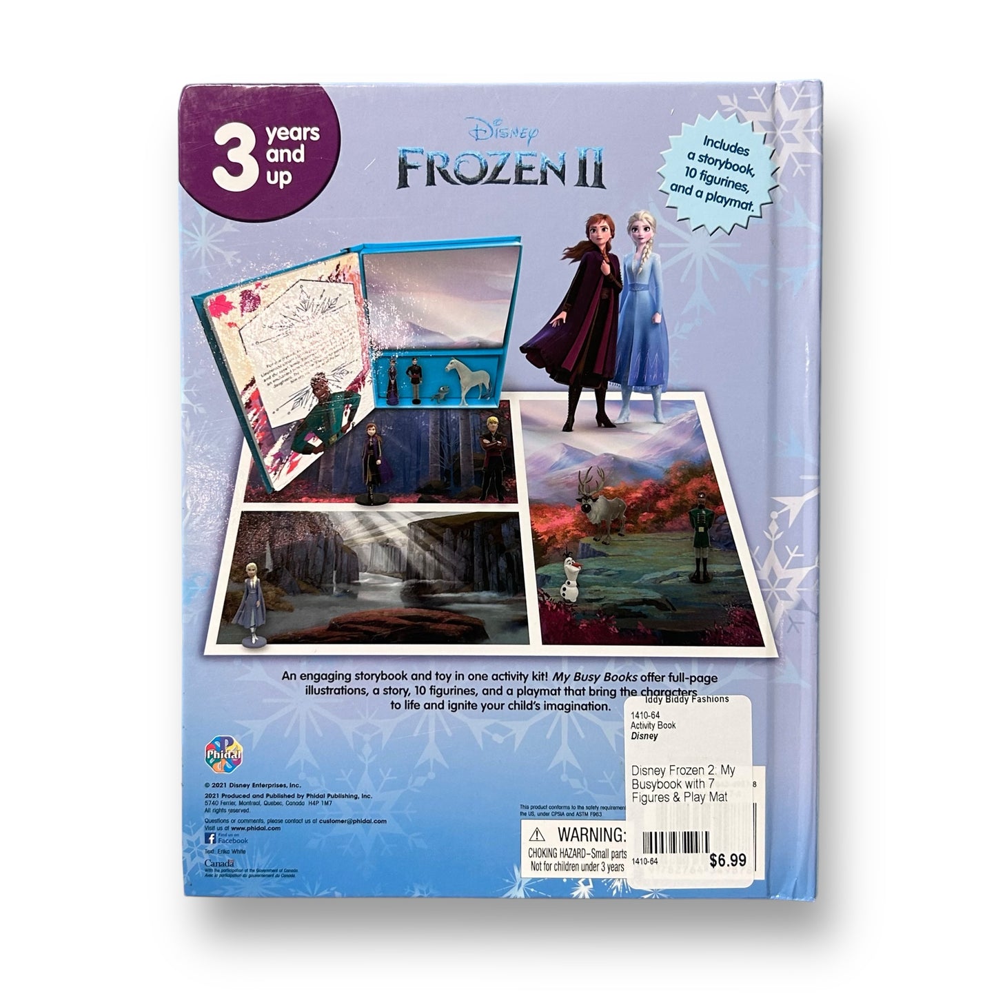 Disney Frozen 2: My Busybook with 7 Figures & Play Mat