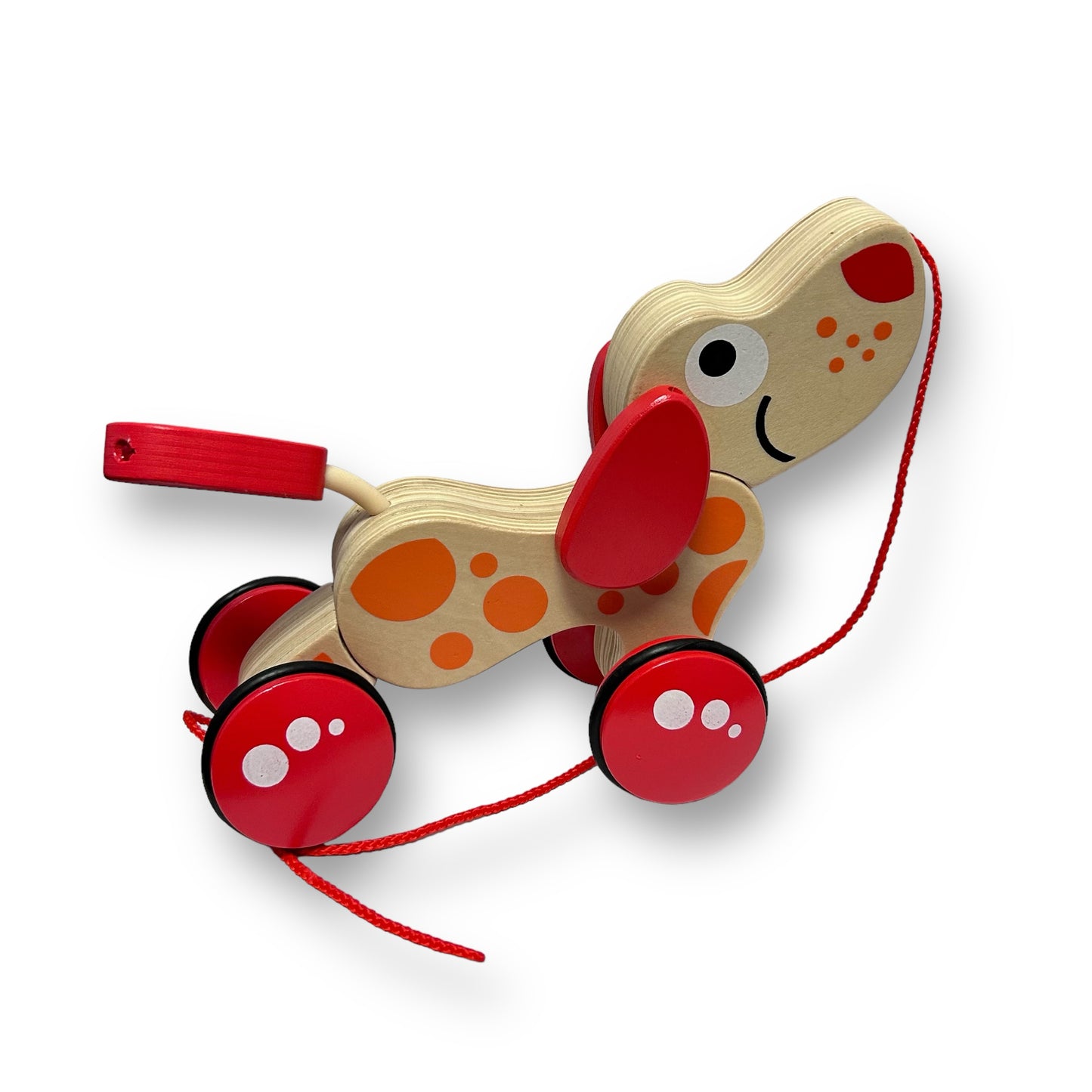 Hape Pepe Pull Along Wooden Puppy Dog