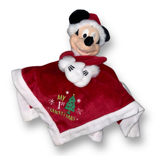 Disney Baby Mickey Mouse "My First Christmas" Lovie
