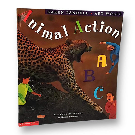 Animal Action ABC Paperback Book