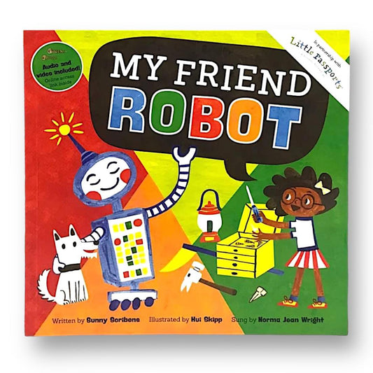 My Friend Robot Paperback Book